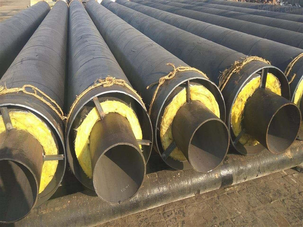 The characteristics of steel insulated steel pipes with steel sleeves